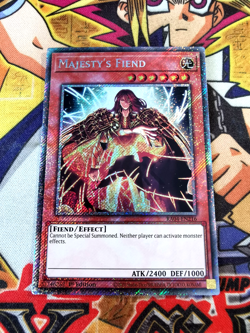 Majesty's Fiend ra04-en216 (NEW) Platinum-Secret Yu-Gi-Oh - Image 1