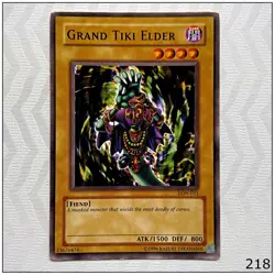 Grand Tiki Elder - LON-011 - Common Unlimited Yugioh - Image 1