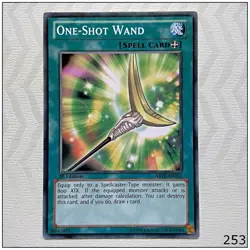 One-Shot Wand - ABYR-EN051 - Common 1st Edition Yugioh - Image 1