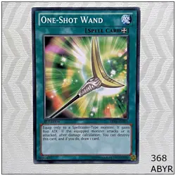 One-Shot Wand - ABYR-EN051 - Common 1st Edition Yugioh - Image 1