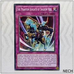 The Phantom Knights of Shadow Veil - NECH-EN072 - Common 1st Edition Yugioh - Image 1