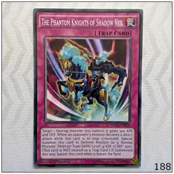 The Phantom Knights of Shadow Veil - NECH-EN072 - Common 1st Edition Yugioh - Image 1