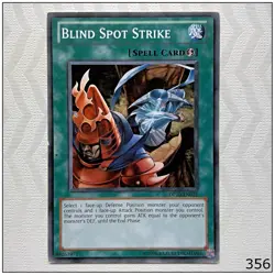 Blind Spot Strike - DP10-EN021 - Common Unlimited Yugioh - Image 1