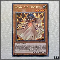 Zolga the Prophet - KICO-EN012 - Rare 1st Edition Yugioh - Image 1
