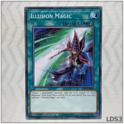 Illusion Magic - LDS3-EN094 - Common 1st Edition Yugioh - Image 1