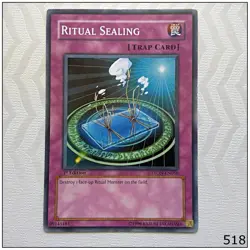 Ritual Sealing - STON-EN056 - Common 1st Edition Yugioh - Image 1