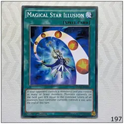 Magical Star Illusion - NECH-EN058 - Common 1st Edition Yugioh - Image 1