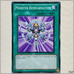 Monster Reincarnation - SDDL-EN028 - Common 1st Edition Yugioh - Image 1