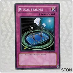 Ritual Sealing - STON-EN056 - Common Unlimited Yugioh - Image 1