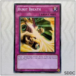 Burst Breath - SDDC-EN037 - Common 1st Edition Yugioh - Image 1