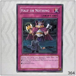 Half or Nothing - CRMS-EN067 - Common 1st Edition Yugioh - Image 1