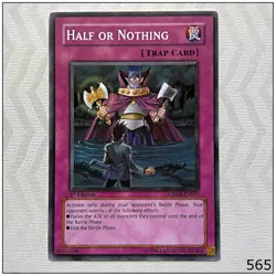 Half or Nothing - CRMS-EN067 - Common 1st Edition Yugioh - Image 1