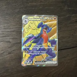 Cynthia’s Garchomp ex SVP 204 Black Star Promo Full Art Pokemon: Destined Rivals - Image 1
