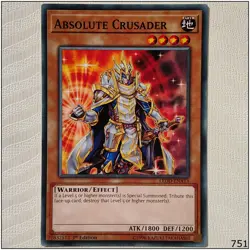 Absolute Crusader - LEDD-ENA13 - Common 1st Edition Yugioh - Image 1