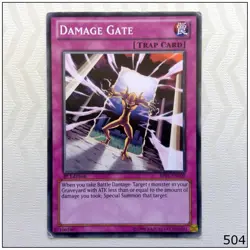 Damage Gate - BP01-EN109 - Common 1st Edition Yugioh - Image 1