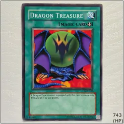 Dragon Treasure - SDJ-038 - Common Unlimited Yugioh - Image 1