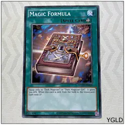 Magic Formula - YGLD-ENB20 - Common Unlimited Yugioh - Image 1