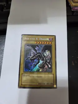Yugioh Red-Eyes B. Dragon BPT-005 Secret Rare Limited Edition LP Foil - Image 1