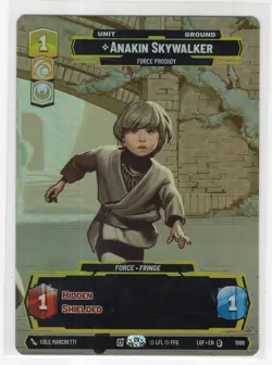 Star Wars Unlimited LotF Prestige Foil Card LOF1098 Anakin Skywalker - Image 1