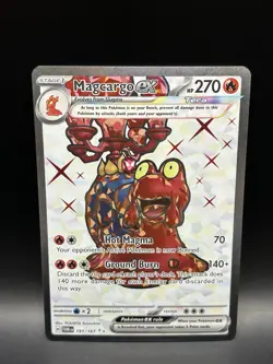 Magcargo ex 191/167 - Pokemon Twilight Masquerade Card - NM - Image 1