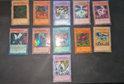 Yu-Gi-Oh! Holo & Rare Card Lot - Includes Master of Dragon Knight, Red-Eyes - Image 1