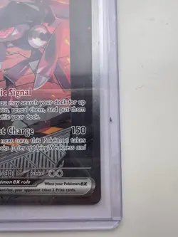 Pokemon TCG Genesect ex 169/086 SIR SV Black Bolt Pack Fresh Near Mint Con - Image 3