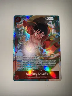 OP12-015 Monkey .D. Luffy SR Alt Art AA One Piece Card Game TCG CCG English - Image 1