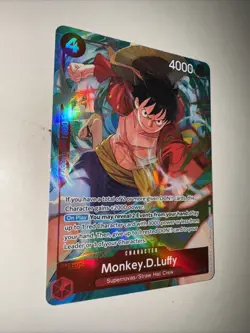 OP12-015 Monkey .D. Luffy SR Alt Art AA One Piece Card Game TCG CCG English - Image 2