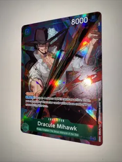 OP12-030 Dracule Mihawk SR Alt Art AA One Piece Card Game TCG CCG English - Image 3
