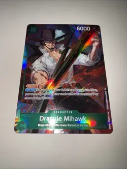 OP12-030 Dracule Mihawk SR Alt Art AA One Piece Card Game TCG CCG English - Image 4