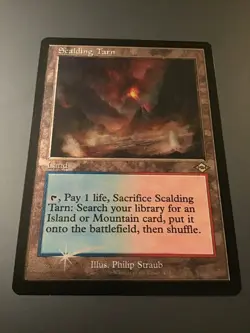 MTG Modern Horizons 2 #459 Retro Frame Etched Foil Scalding Tarn NM - Image 1