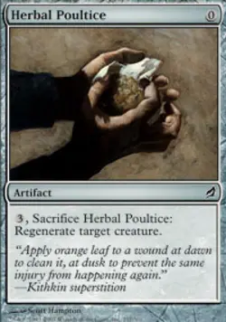 Herbal Poultice - Light Play MTG Lorwyn - Image 1
