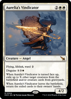 mtg magic Aurelia's Vindicator ENGLISH Justificatrice d'Aurelia - Image 1