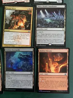 Mtg Small Rakdos Bundle: Lightning Bolt, Rakdos Carnarium, Bladewing Etc - Image 2