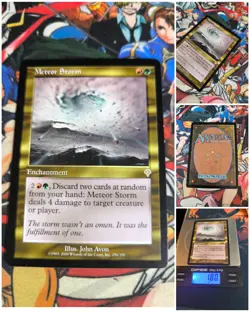 MTG Meteor Storm 🇬🇧 NM Invasion Magic the Gathering Sammlung Rare Deck Og - Image 1