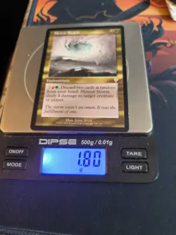 MTG Meteor Storm 🇬🇧 NM Invasion Magic the Gathering Sammlung Rare Deck Og - Image 5