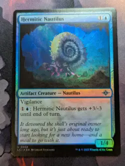 Hermitic Nautilus - LCI - 0058 - MTG - TCG Card - FOIL - Image 1