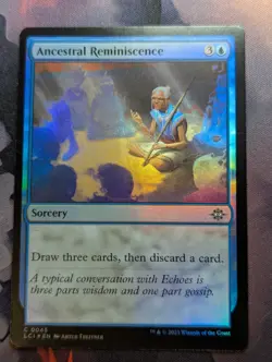 Ancestral Reminiscence - LCI - 0045 - MTG - TCG Card - FOIL - Image 1