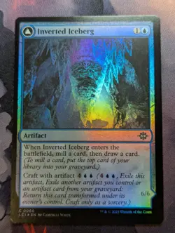 Inverted Iceberg Iceberg Titan - LCI - 0060 - MTG - TCG Card - FOIL - Image 1