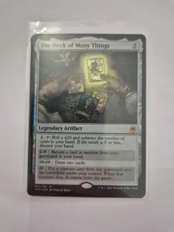 The Deck of Many Things ~ Adventures in the Forgotten Realms [ NM ] [ MTG ] FOIL - Image 1