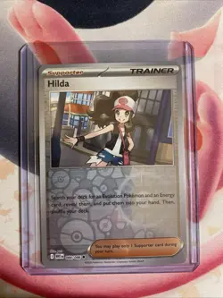 Pokemon TCG - Hilda - 084/086 - (Reverse Holo) - SV: White Flare ENGLISH NM - Image 3