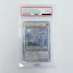 PSA 10 YuGiOh Blue Eyes Spirit Ultimate Dragon SD47-JPP06 25th SCR Japanese - Image 1