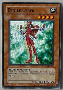 YuGiOh! ETOILE CYBER Lightly Played Card 1996 EEN-EN016 - Image 1