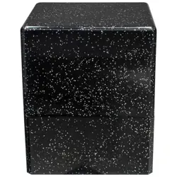 Ultra PRO Glitter Black Satin Cube Deck Box Compartment Card Storage Case ccg - Image 4