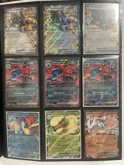 Pokemon TCG White Flare (9) Ex Card Lot- English- NM- Double Rare - Image 1