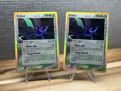 2 Crobat Pokemon Cards Reverse Holo 2/113 Delta Species 2005 - Image 1