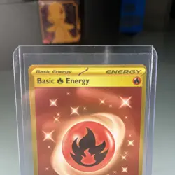 Basic Fire Energy 230/197 Secret Rare Obsidian Flames Pokemon Card - Image 3