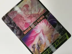 No.334 Son Goku VS Freeza 3D Rare Dragon Ball Wafer Card Morinaga Japanese - Image 3