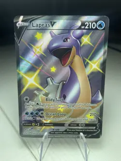 Pokemon Cards Lapras V SV110/SV122 Shiny Full Art Shining Fates - (NM) - Image 1