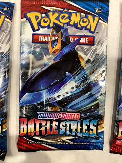 Pokemon TCG Sword & Shield Battle Styles 10 card Booster Packs - lot of 13 Packs - Image 3